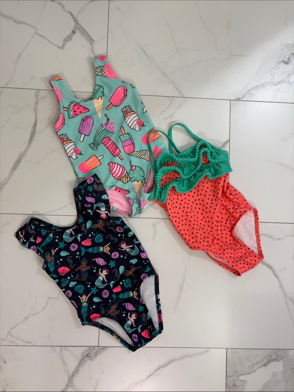 Cat & Jack One-Piece Swimsuit Lot